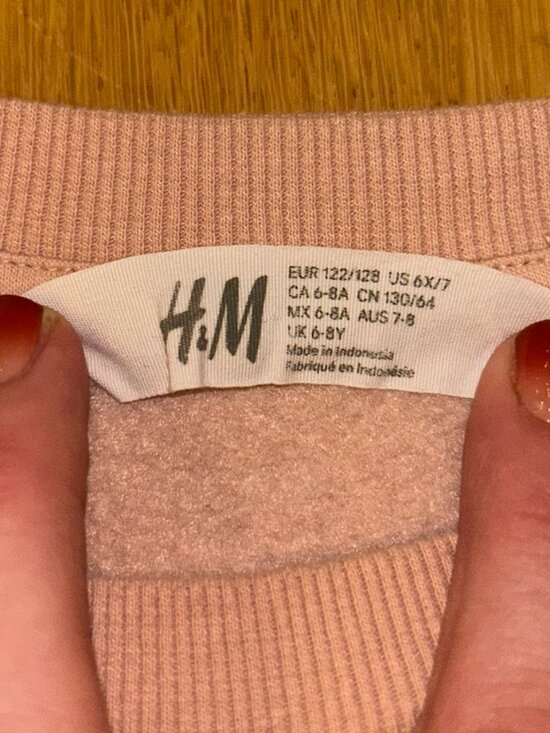 H&M Girls Sweatshirt with Squirrels - Picture 2 of 2